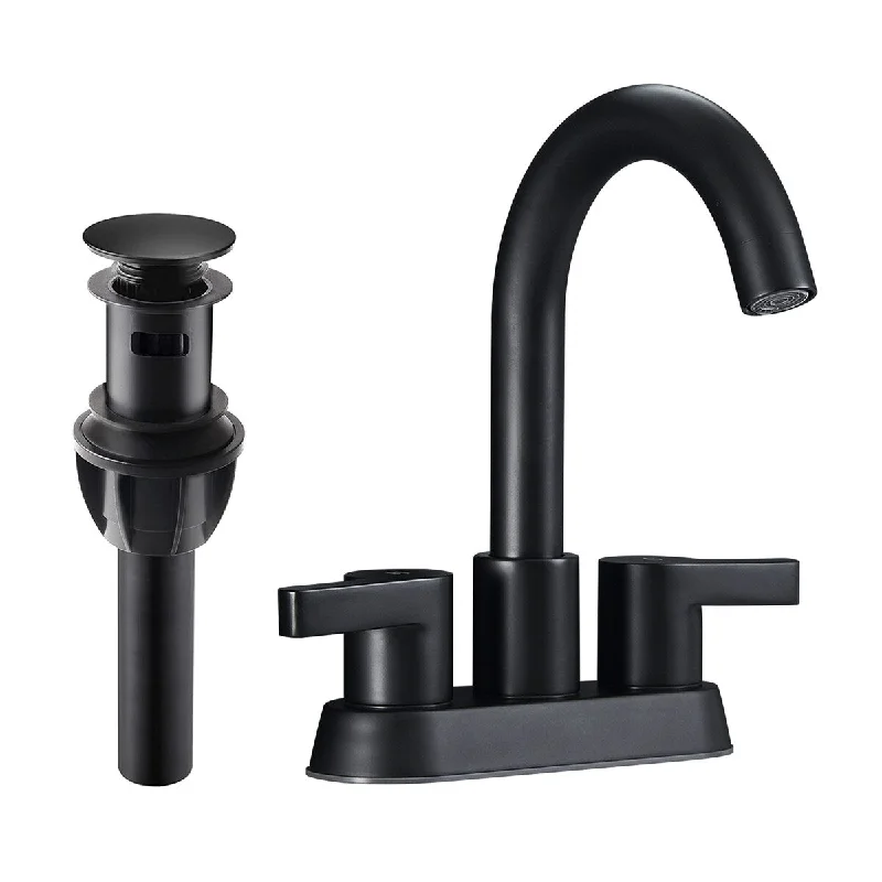 2 Handle Centerset Bathroom Sink Faucet