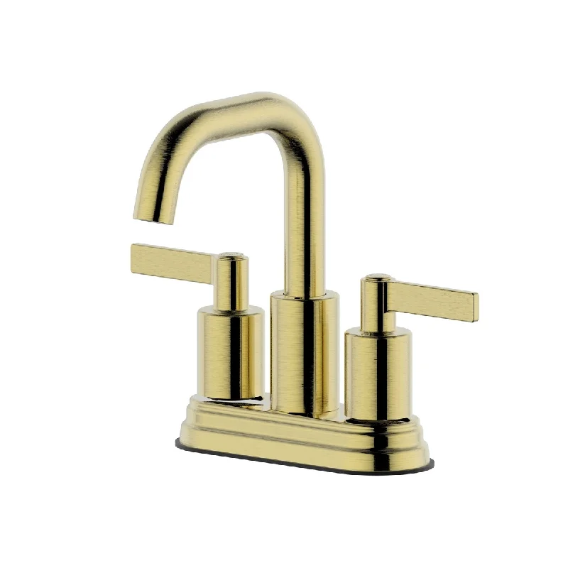 Concorde 4 inch Centerset Bathroom Faucet in Gold Finish