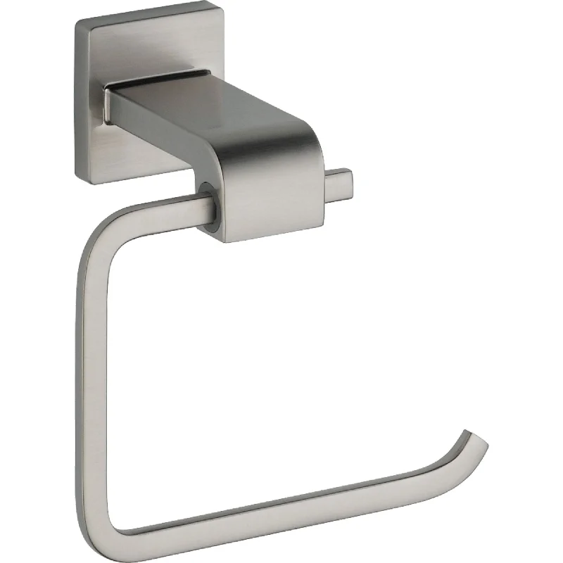 Delta Ara Stainless Steel Finish Modern Single Post Toilet Paper Holder 353217