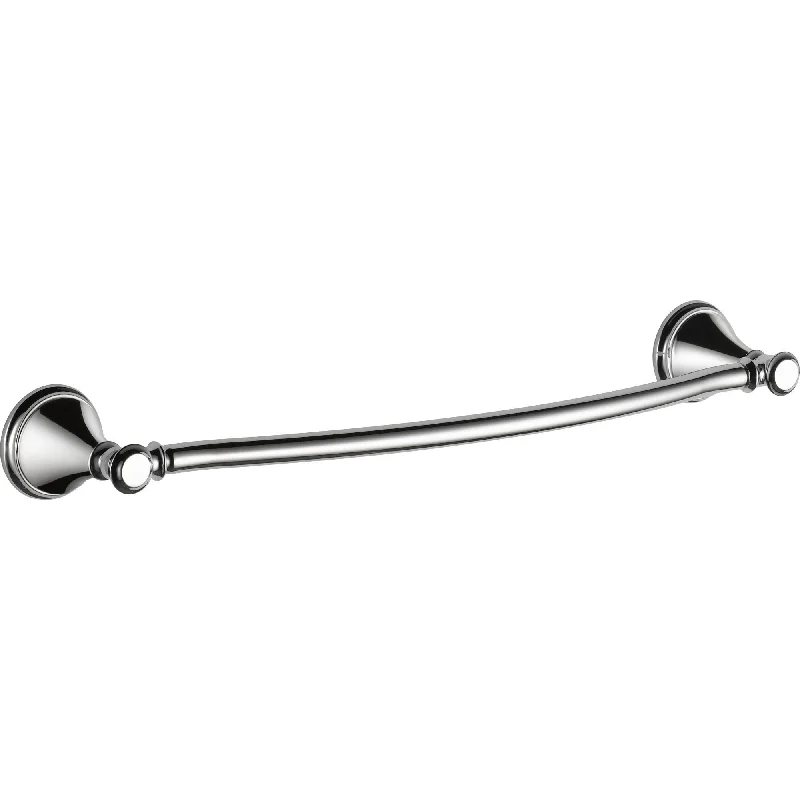 Delta Cassidy Bathroom Accessory Chrome 18 inch Single Towel Bar 579484