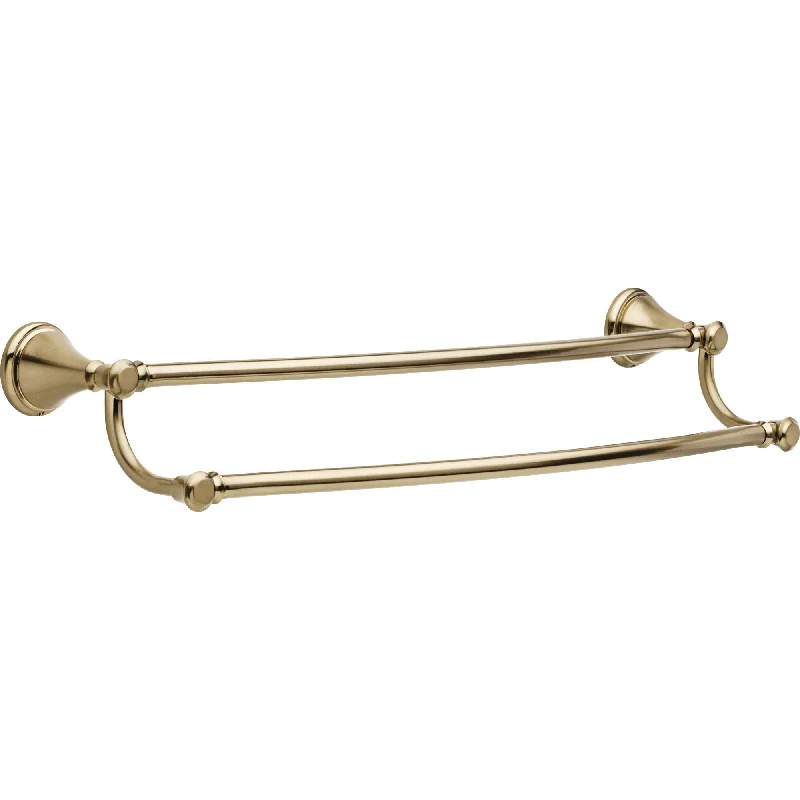 Delta Cassidy Collection 24 inch Champagne Bronze Double Towel Bar 638906