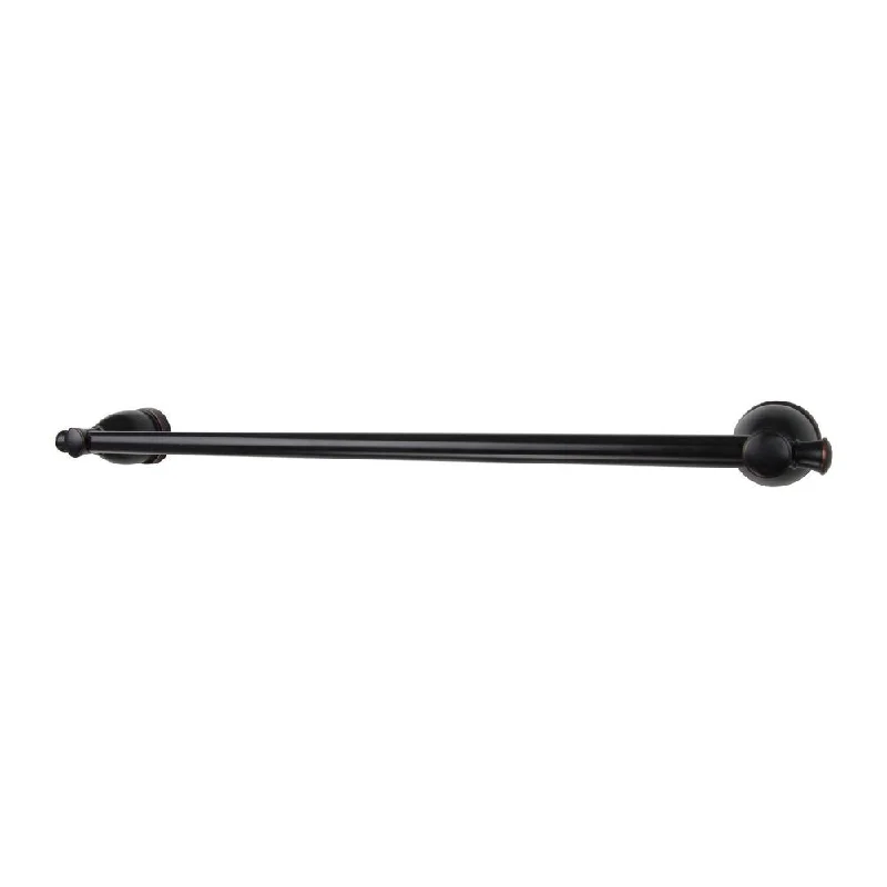 Dyconn Faucet Oil Rubbed Bronze 24-inch Bathroom Towel Bar