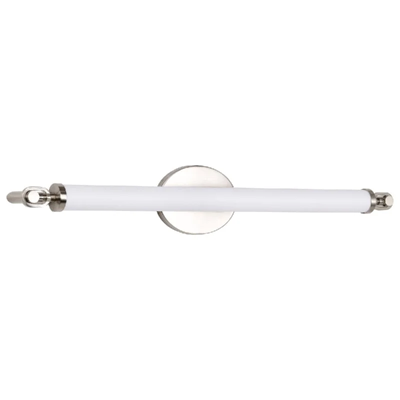 Edgeworth 28 Inch LED Vanity Brushed Nickel Acrylic Lens - Brushed Nickel