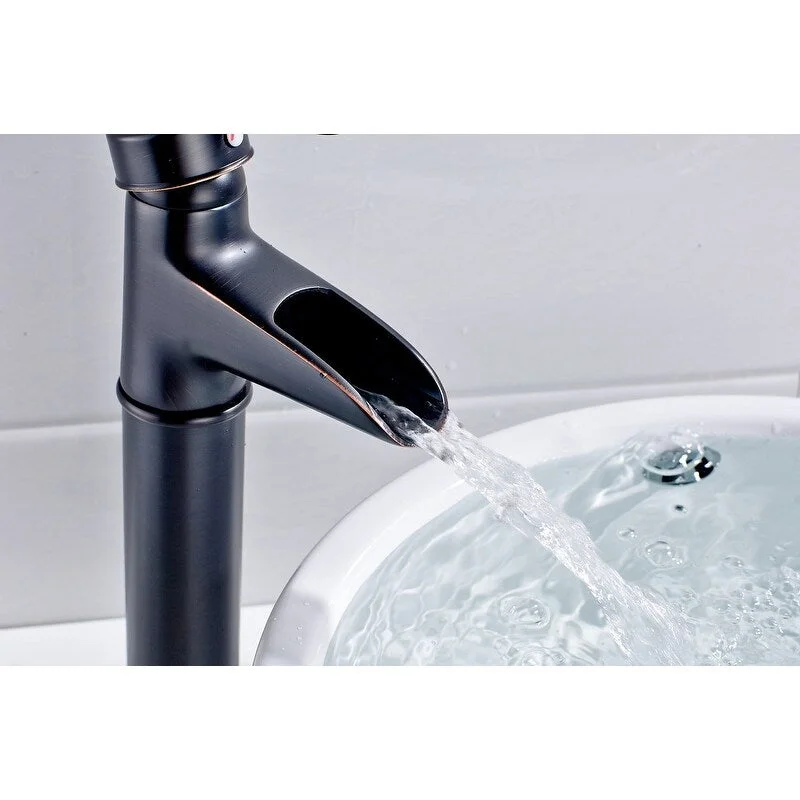 EPOWP Waterfall Bathroom Faucet for Vessel Farmhouse Single Handle