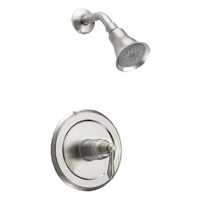 Fontaine Montbeliard Brushed Nickel Single-handle Shower Faucet and Valve Set