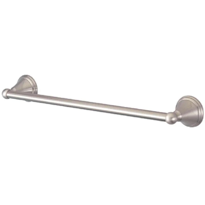 Kingston Brass Silver Sage Satin Nickel 24" Towel Bar Rack BA2971SN