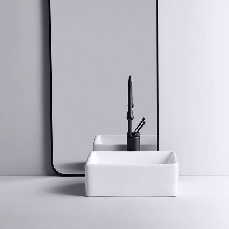 Square Container Bathroom Sink-Square - 15W"*15D"*5.5H"