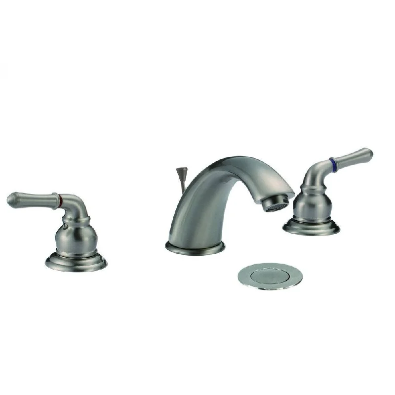 Thames Roman 3-hole Double Handle Widespread Bathroom Faucet