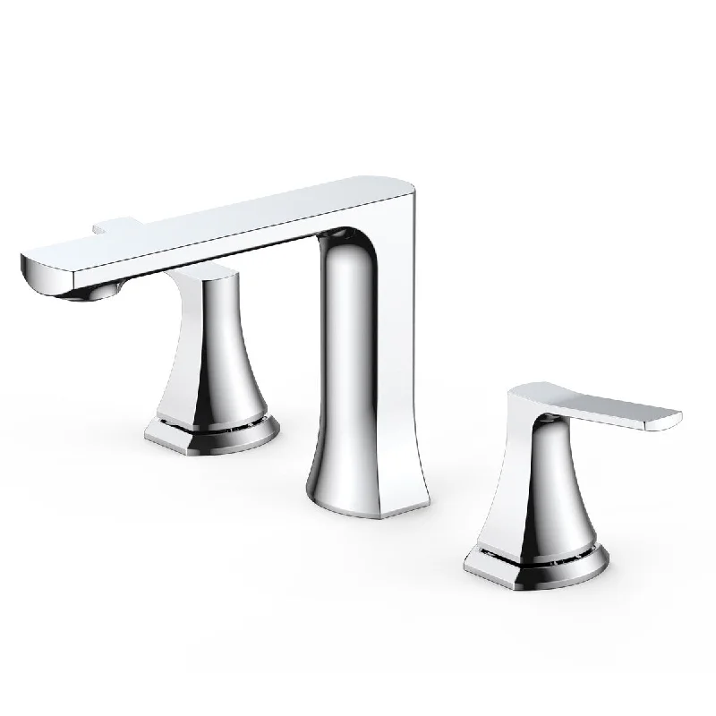 Two Handle Lavatory Faucet in Chrome Finish