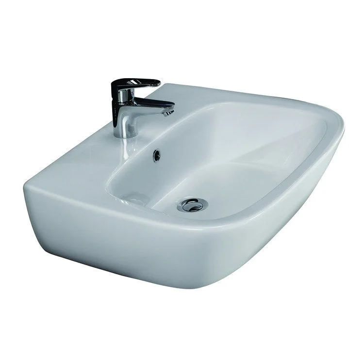 Lavatory Sink Elena 450 Wall Hung 17-3/4 Inch White