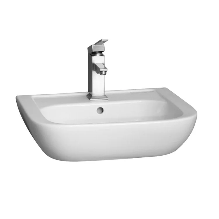 Lavatory Sink Caroline 550 Wall Hung 21-3/4 Inch White