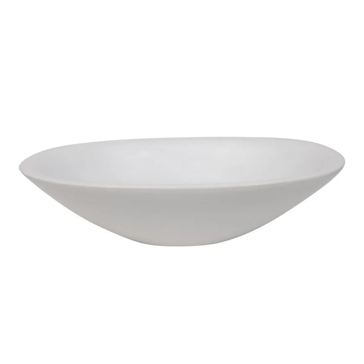 Vessel Morning 540 Above Counter 21-1/4 Inch White Vitreous China