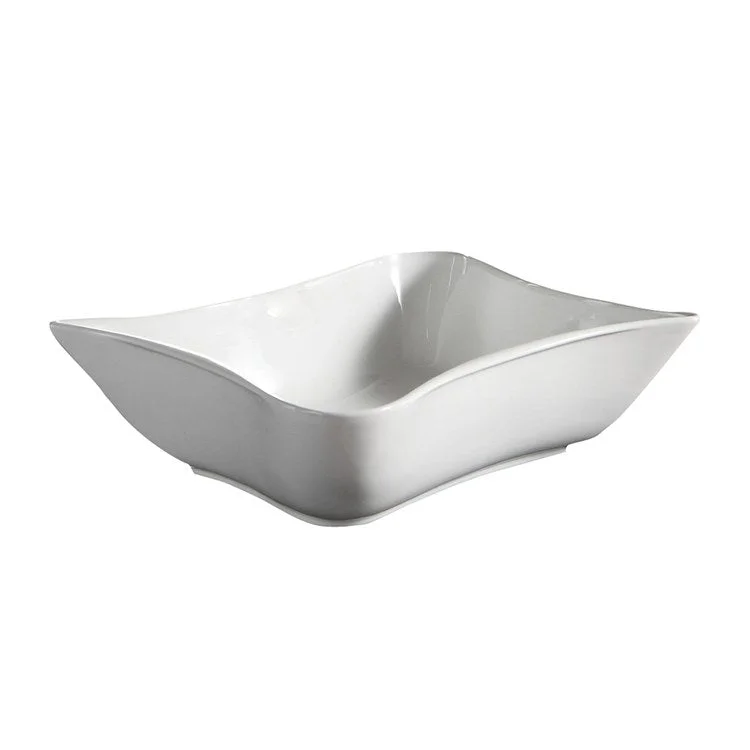 Vessel Paragon Above Counter 14-1/4 Inch White Vitreous China