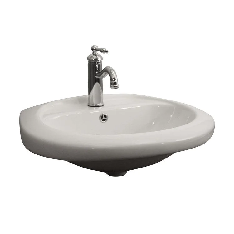 Lavatory Sink Belmont Wall Hung 17-1/2 Inch White