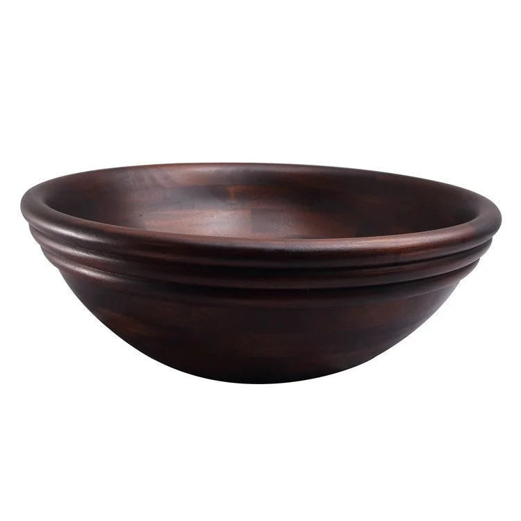 Vessel Cocora Above Counter 17-1/8 Inch Mahogany Natural Wood