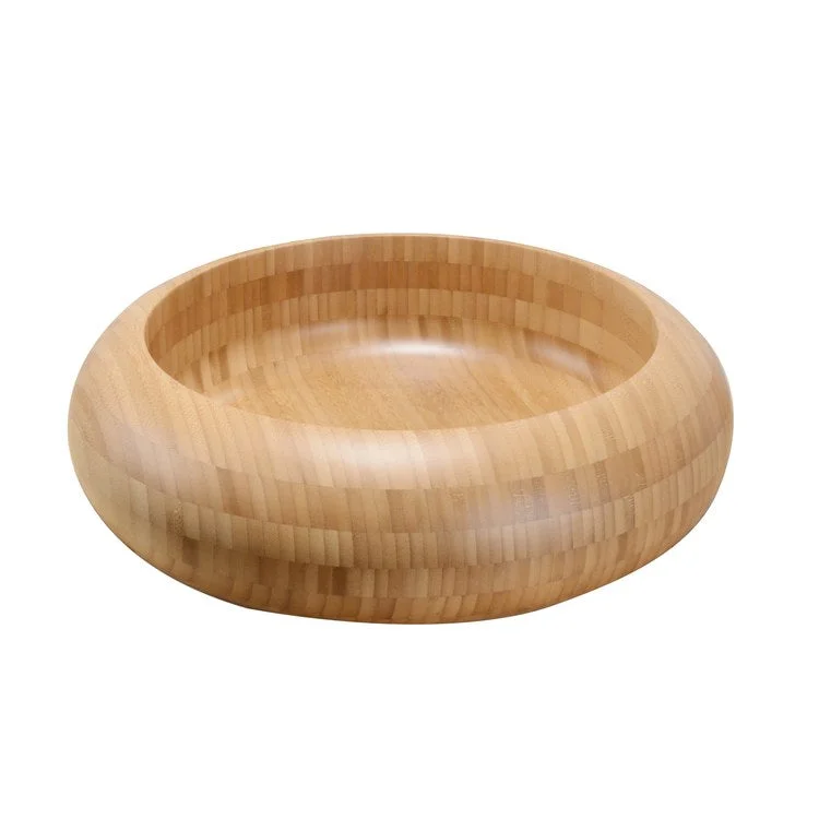 Vessel Malta Round 16-1/2 Inch Bamboo