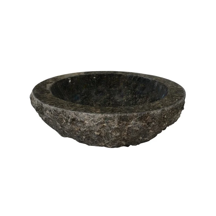 Vessel Egerton Chiseled 17 Inch Uba Tuba Granite