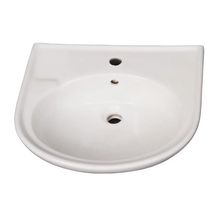 Pedestal Top Cynthia 520 20-1/2 Inch White Vitreous China