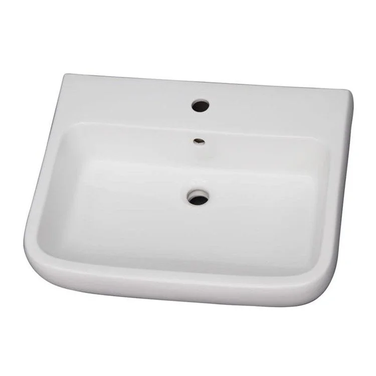 Pedestal Top Metropolitan 520 20-3/4 Inch White Vitreous China Rectangle