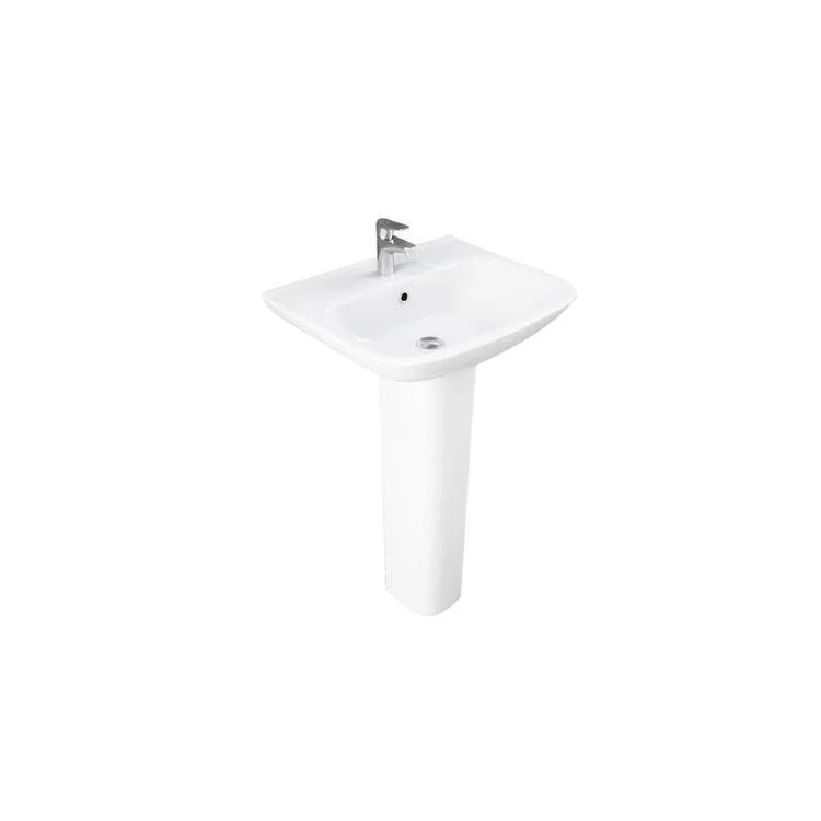 Pedestal White Eden 520 Lavatory Vitreous China