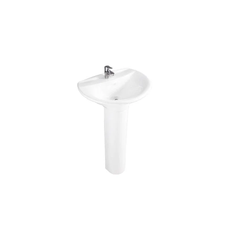 Pedestal White Venice Lavatory Vitreous China for B/3-131 B/3-134 & B/3-138 Basins