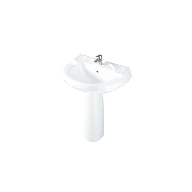 Pedestal White Wynne Lavatory Vitreous China for B/3-191 & B/3-198 Basins