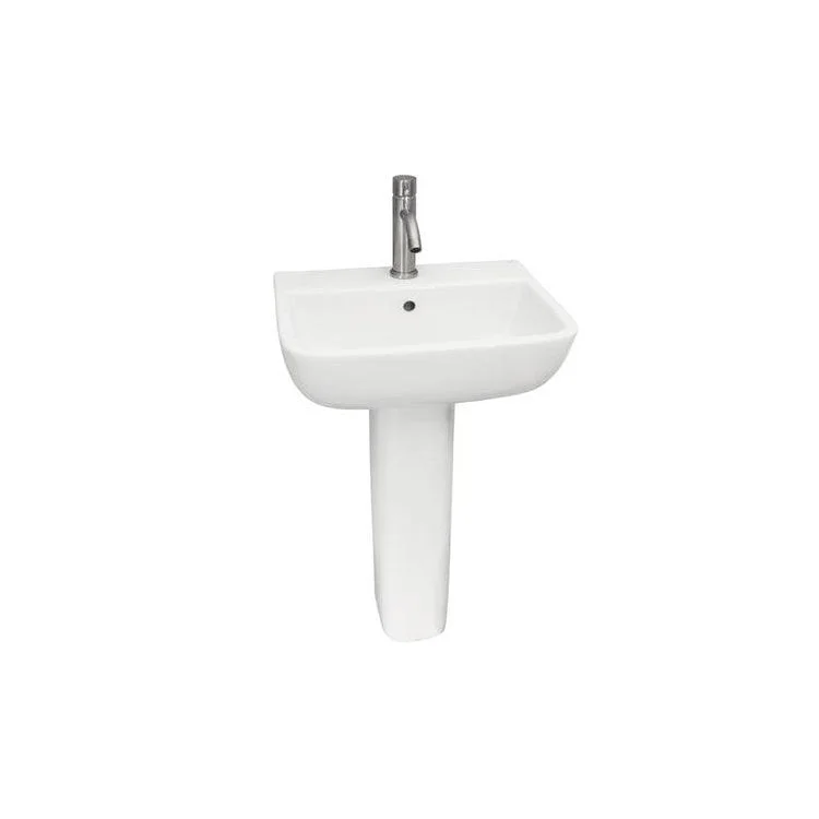 Pedestal White Series Vitreous China