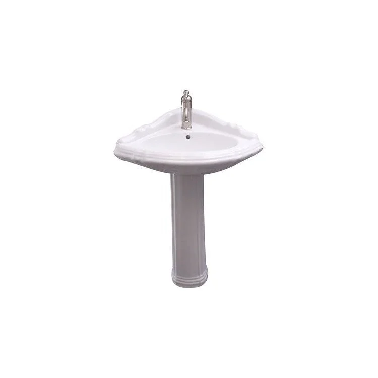 Pedestal White Ethan Vitreous China