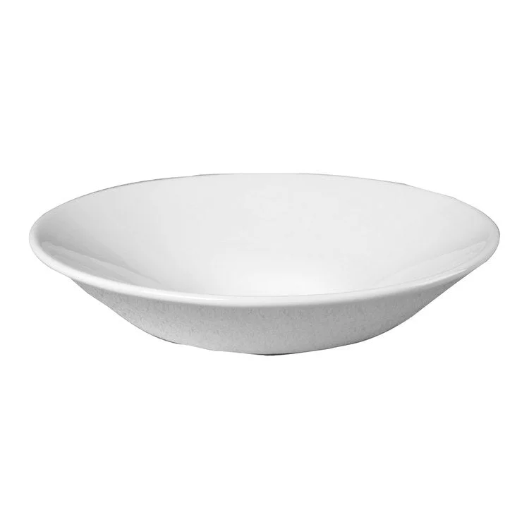 Vessel Verdi Above Counter 16-1/4 Inch White Vitreous China