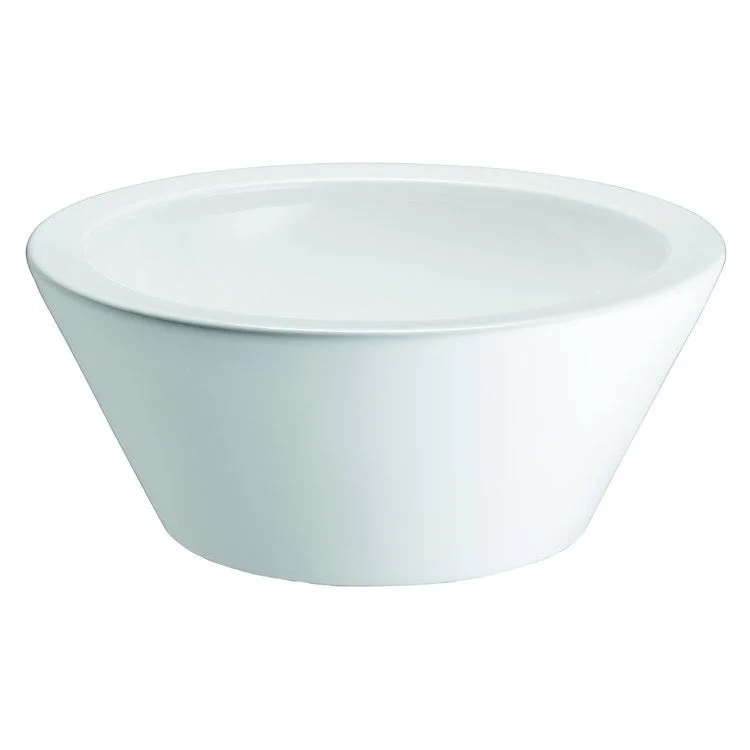 Vessel Marina Above Counter 17-1/2 Inch White Fireclay