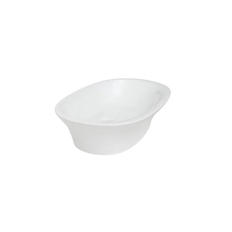 Vessel Sensation 23-5/8 x 15 Inch White Vitreous China