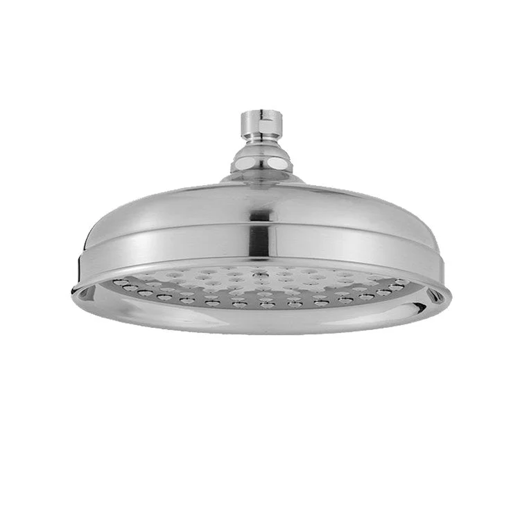 Showerhead Lorenzo 1 Function Rainhead Polished Chrome 8 Inch 2.5 Gallons per Minute Power Rain