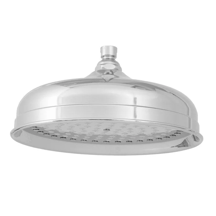 Showerhead Carolene 1 Function Rainhead Polished Nickel 10 Inch 1.75 Gallons per Minute Power Rain