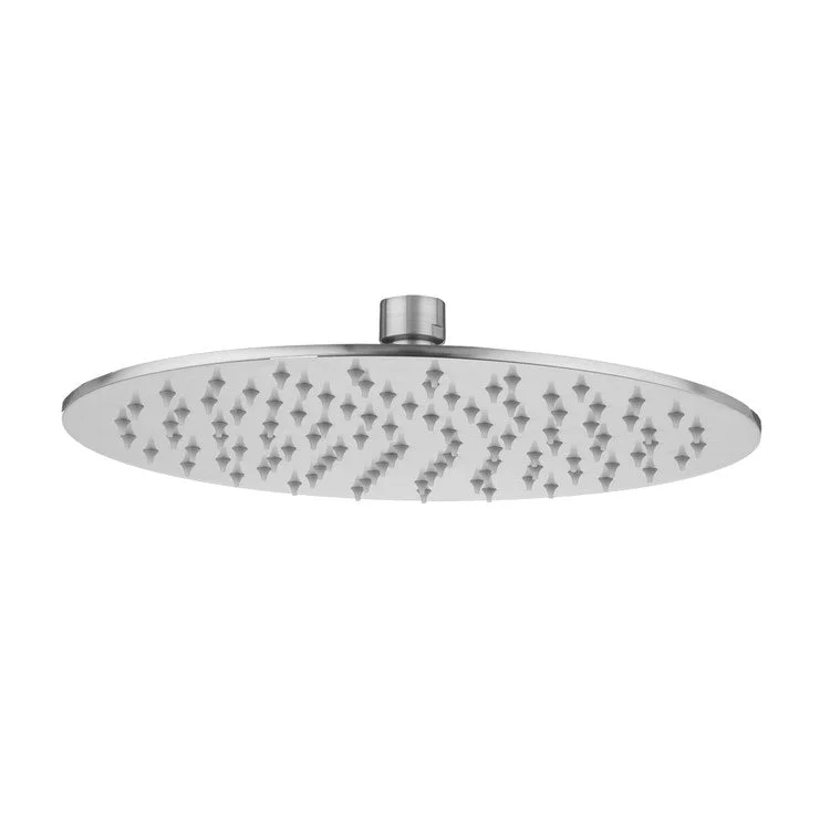 Showerhead Rain Machine 1 Function Round Polished Nickel 10 Inch 1.75 Gallons per Minute Full Rain/Easy Clean