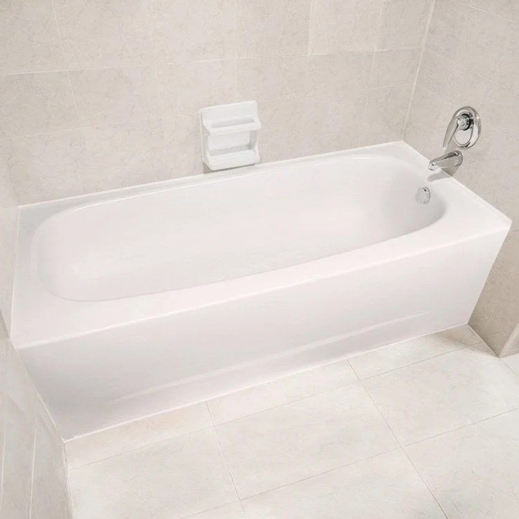 Tub St. James 60 x 30 x 15 Inch Right White Steel