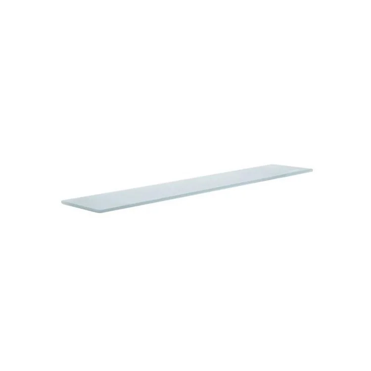 Shelf Spare Frosted Glass Shelf Wall Mount Replacement for Home and House Collection 24 x 5 Inch