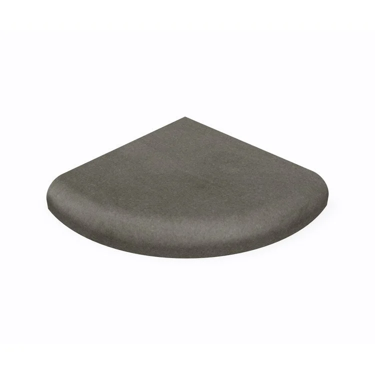 Soap Dish Corner Charcoal Gray Wall Mount Swanstone