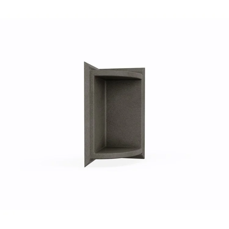 Soap Dish Corner Charcoal Gray Wall Mount Swanstone