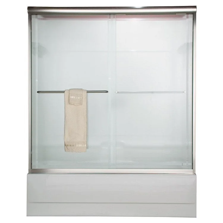 Euro 56" Frameless Sliding Shower Door