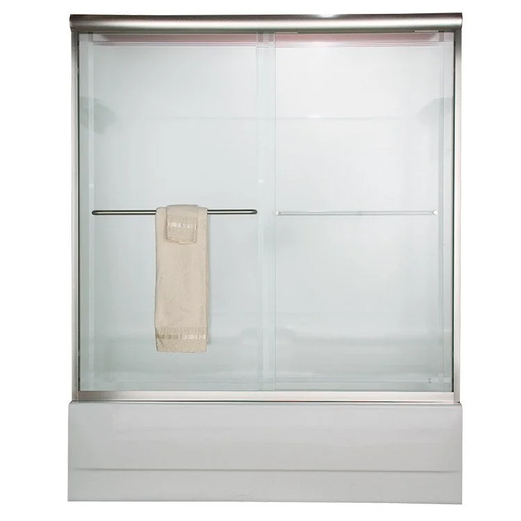 Euro 70" Frameless Sliding Shower Door