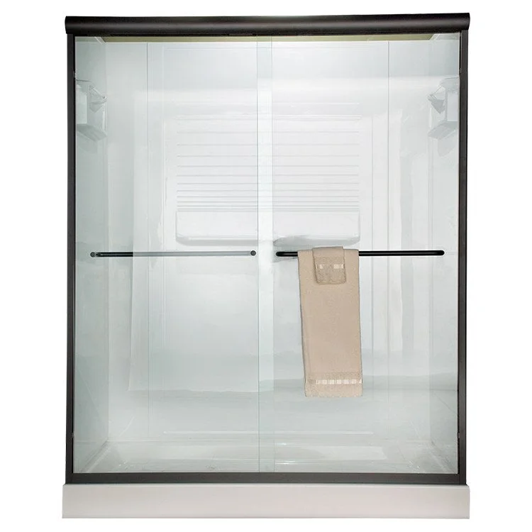 Euro 70" Frameless Sliding Shower Door