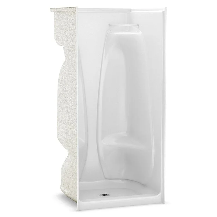 Shower Module Allia 36 x 36-1/2 x 79 Inch Acrylic White 1 Piece No Seat