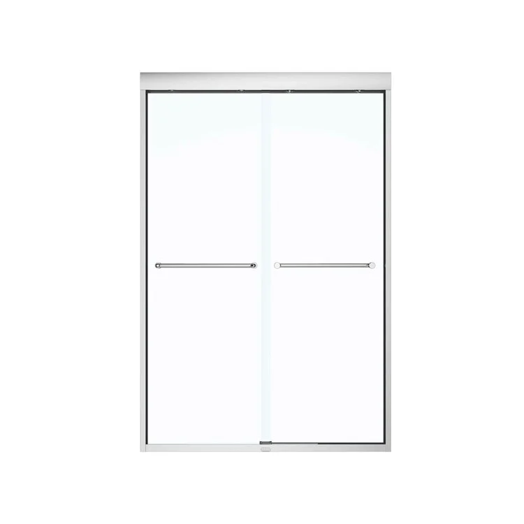 Shower Door Kameleon Sliding 47L x 71H Inch Chrome Clear 1/4 Inch 43 to 47x71 Inch