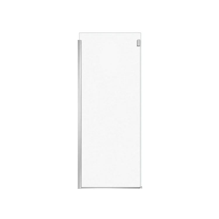 Return Panel Glass 33-3/4 x 74 Inch Chrome