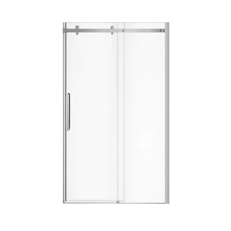 Shower Door Halo Pro Pro Sliding 47Lx78-3/4H Inch Chrome Clear 5/16 Inch 44-1/2 to 47x78-3/4 Inch