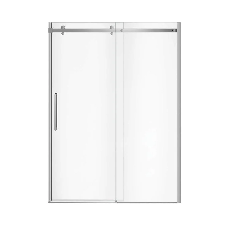 Shower Door Halo Pro Pro Sliding 59Lx78-3/4H Inch Chrome Clear 5/16 Inch 56-1/2 to 59x78-3/4 Inch