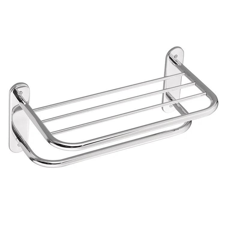 Hotel Motel 18" Towel Shelf with Bar